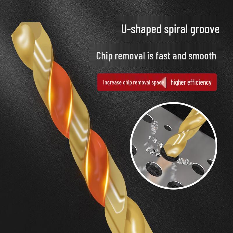 Red Knight M35 Titanium Cobalt Twist Drill Bit