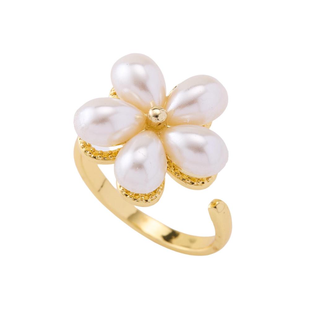 Luxury Rotatable Zircon Index Ring for Women with Personality