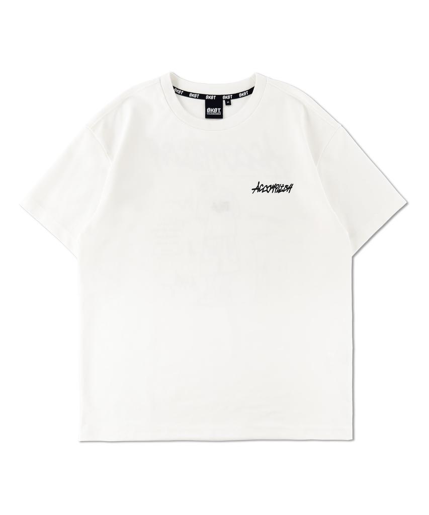 BUNKERBUSTER Accomplish Drawing Short Sleeve T-Shirt Mq2Tu246_Off White