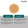 Ventilation Grille - KOTARBAU - 125 Mm - Round - Mosquito Net - Easy To Install
