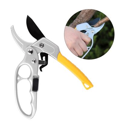 1 Stück Gartenschere, Gartenschere, Ratschenschere, 3-mal einfacheres Arbeiten, Gartengeräte, scharfe Gartenschere, Arthritis-schwache Handschere