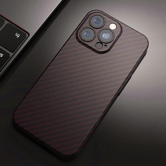 Coque - BOOLING - iPhone 13 Pro - Anti-choc - Marron - Souple
