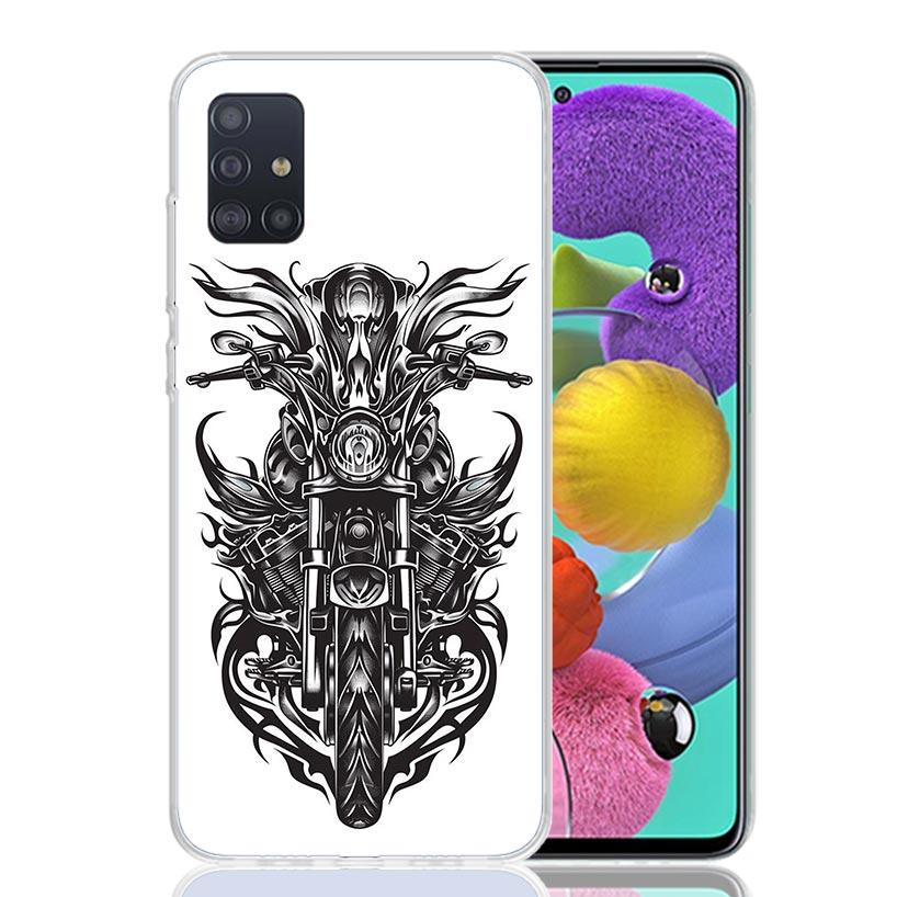 

Motorcycle Gear Phone Case for Samsung Galaxy A52 A51 A50S A12 A22 A32 A72 A10S A30S A31 A71 Note 20 Ultra 10 Plus S10 Galaxy A5 Samsung A20S