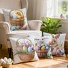 Easter Decorations Cushions Pillowcase Polyester Cushion Cover Throw Pillow Pillowcover Home Car Sofa Decor