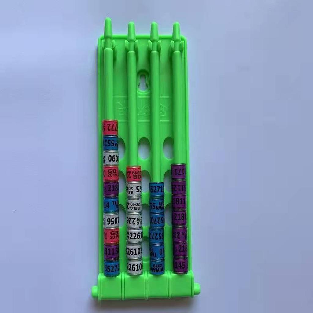 2pcs Pigeons Foot   Holder Plastic Pigeons Bands Rack Frame for Parrots Chicken   Eagle Foot  