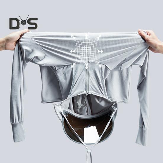 Women's Sun Protection Hoodie Jacket UV Blocking Long Sleeve Cooling Sun Shirt Casual Windbreaker Sportswear for Summer Outdoor Hiking