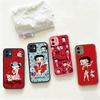 B-Betty Cute B-Boop  Phone Case For iPhone 11 12 13 14 15 16 Pro Plus X XS MAX Matte Bumper Shockproof Cover