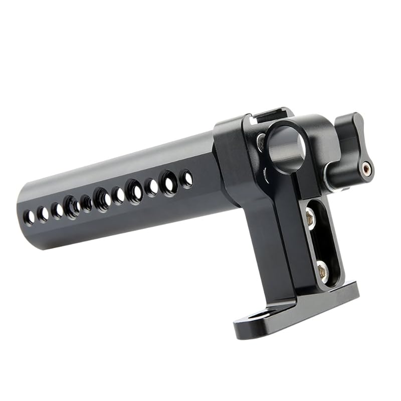 

NICEYRIG top handle cheese handle shooting handle camera handle grip General purpose With cold shoe cloak With 15mm rod clamp For LED lights