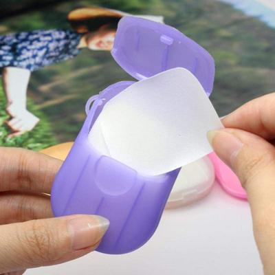 Disposable Hand Washing Cleaning Paper Soap | Outdoor Travel Hiking Soap Paper Flakes | Paper Soap Strips for Handwashing When Travelling | (PACK O