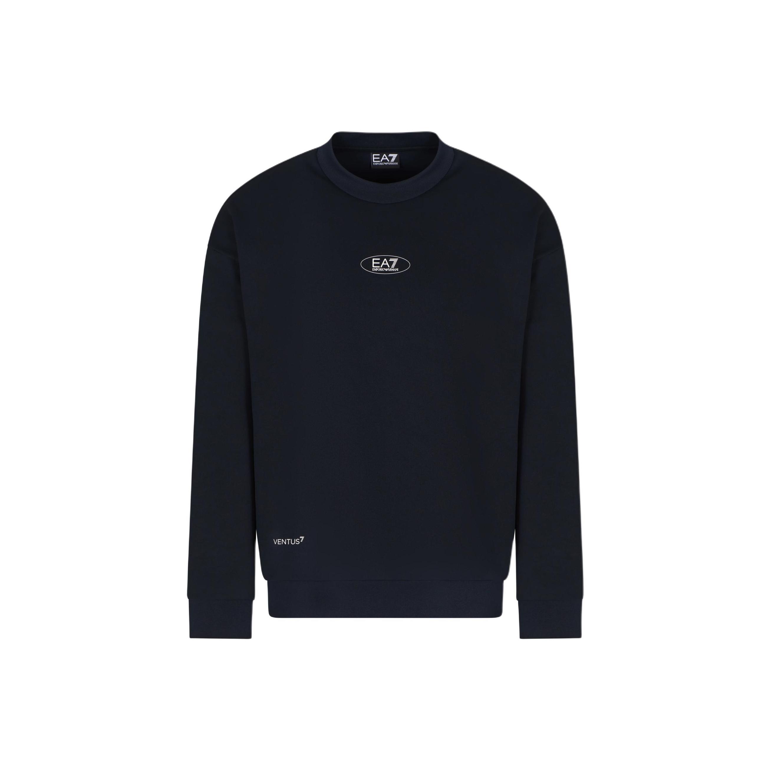 

Emporio Armani EA7 Round Neck Printed Long Sleeve Sweatshirt Men tops 7M000608-AF16426-UB102 XL