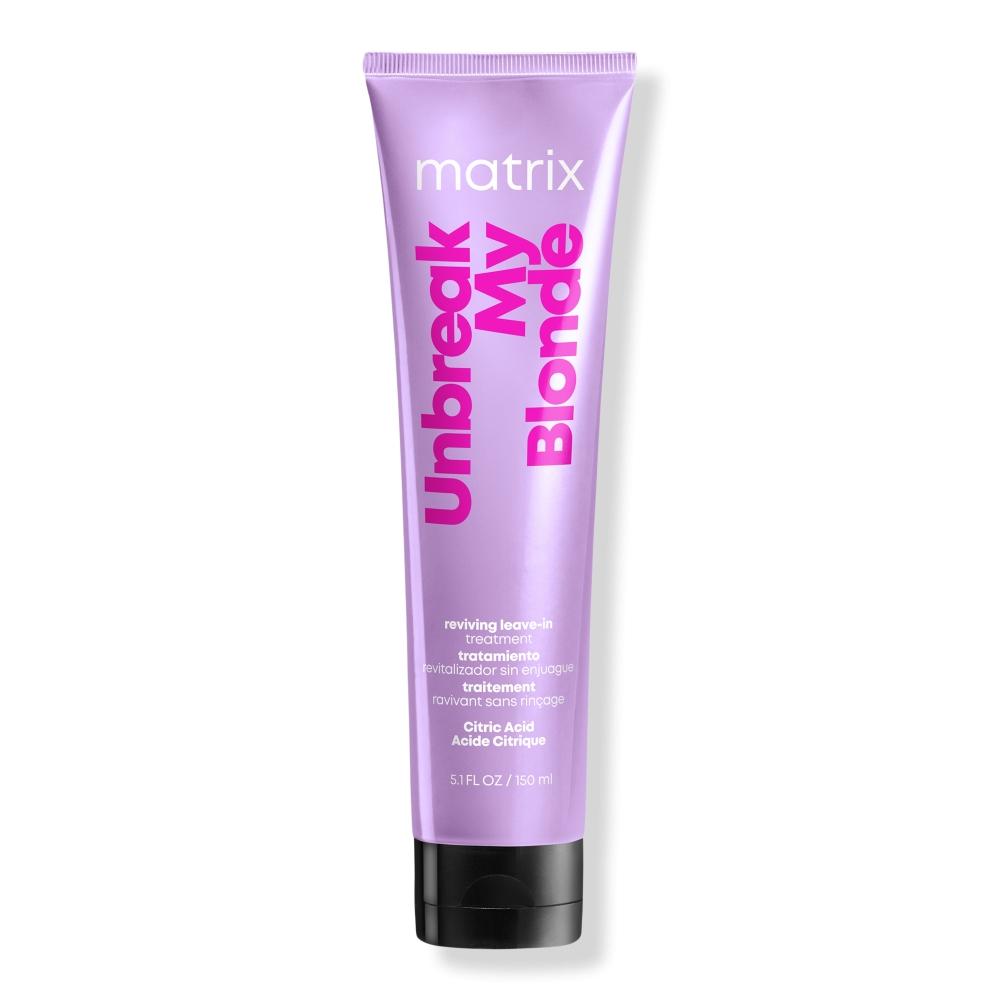 

Matrix Unbreak My Blonde Восстанавливающий несмываемый кондиционер, 5,1 унции