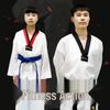 Children's Taekwondo & Karate Uniform - Beginner Long/Short Sleeve Dobok for Professional Training