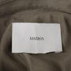 ssstein/stein Khaki 25Stainless Steel CUPRO TWILL OVERSIZED LS SHIRT tops S khakiUsed