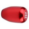 Car 5 Speed Manual Gear   Knob    Lev  Stick with 3 Adapt s 8Celsius10Celsius12mm (Red)