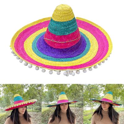Fiesta Hut Mini Mexikanischer Sombrero Hut Stroh Sombrero Hut Mexikanischer Hut Sombrero Partyhut Mexikanische Party Cinco De Mayo Hut