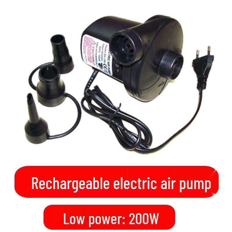 Electric Air Pump & Repair Kit for Inflatable Pools and Props