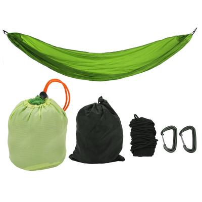 Camping Hammock Portable Parachute Hammock with Storage Bag and Snap Hook for Outdoor Activities