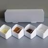 Spice Box Seasoning Box Wall Mounted Combination 4 Grid Wall Mounted Seasoning Box Salt Pepper Seasoning Jar Kitchen Accessories