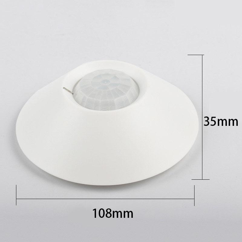 Ceiling Infrared Motion Sensor Dual-Element Wired Indoor Anti-Theft Alarm