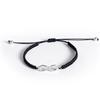 Infinity Symbol Friendship Bracelet: Handmade Woven Rope for Couples & Best Friends