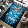Haaland poster Carpet Rug for Living Room Bedroom Home Sofa Decoration,Kids play Nonslip Floor Mat