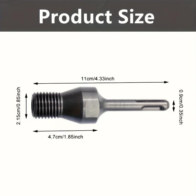 

SDS-PLUS Adapter - M22 Thread Round Shank, Steel Structure/Masonry, Durable & Easy Installation