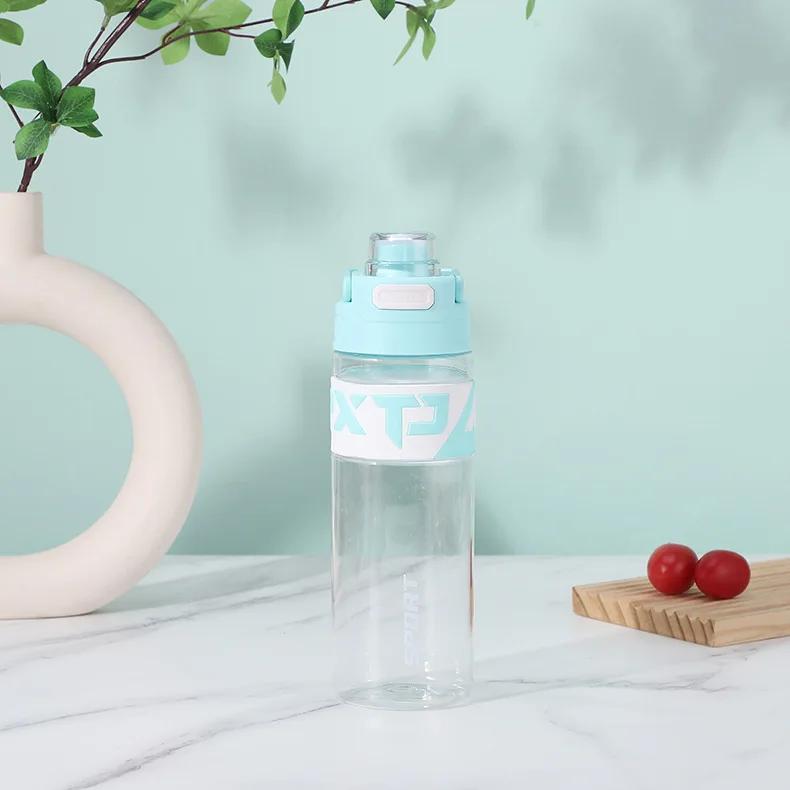 

750 мл высококачественный спортивный шейкер для бутылок с водой для путешествий на открытом воздухе портативный герметичный стаканчик для питья из пластика Tritan бутылка для питья без BPA