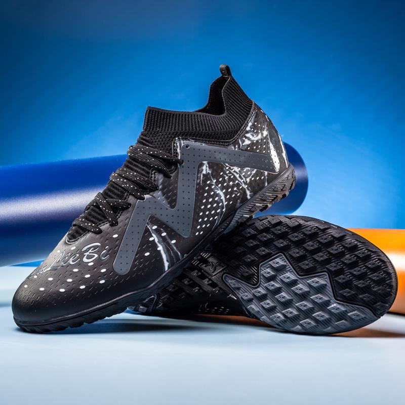 

Безпосередньо від виробника, щоб допомогти взуття для футболу з літаючого тканого матеріалу для Кубка Європи, чоловічі низькі, TF з шипами, тренувальне взуття для трави 46