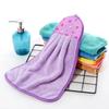 Coral Velvet Bathroom Supplies Soft Hand Towel Absorbent Cloth Dishcloths Hanging Cloth Kitchen Accessories