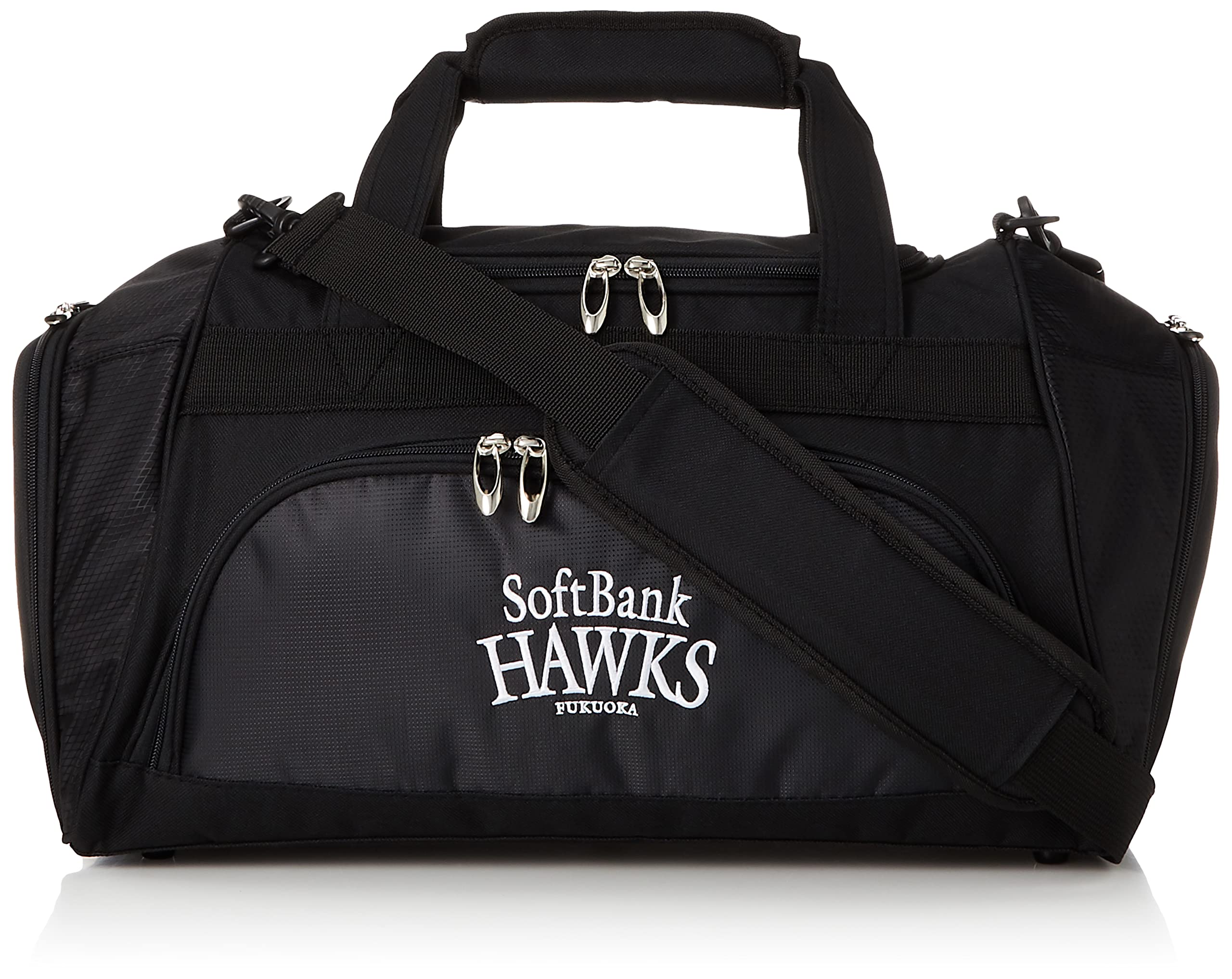 

LEZAX SoftBank Hawks Boston Bag Black SBBB-6265