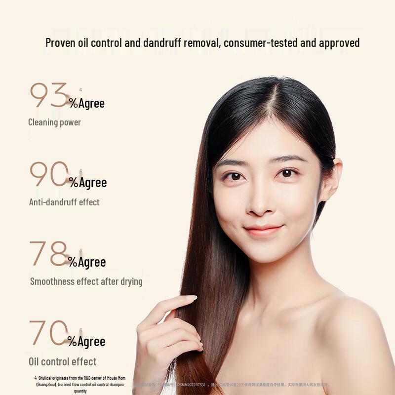 Kangaroo Mommy Tea Seed Refreshing Oil Control Shampoo