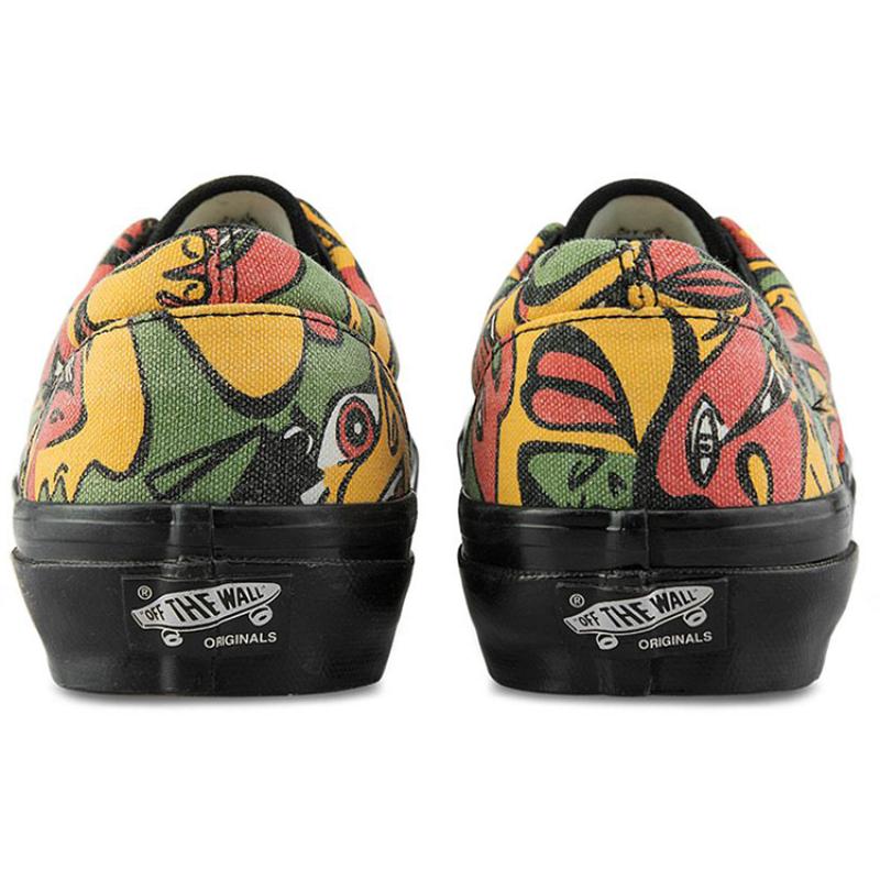 Vans Og Era Lx Graffiti Yellow Red Green Vans VN0A3CXN4M5