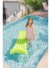 Xiaolü Inflatable Water Lounger: Foldable PVC Floating Bed for Adults