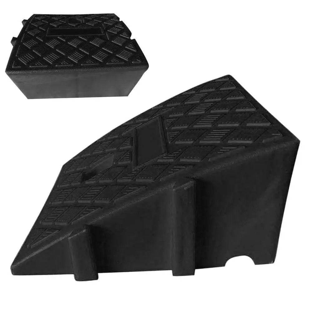 Przenośna Rampa Progowa Samochodowa Lekka Antypoślizgowa Klin Pod Koło Akcesoria Rowerowe Rampa Krawężnikowa Chodnik