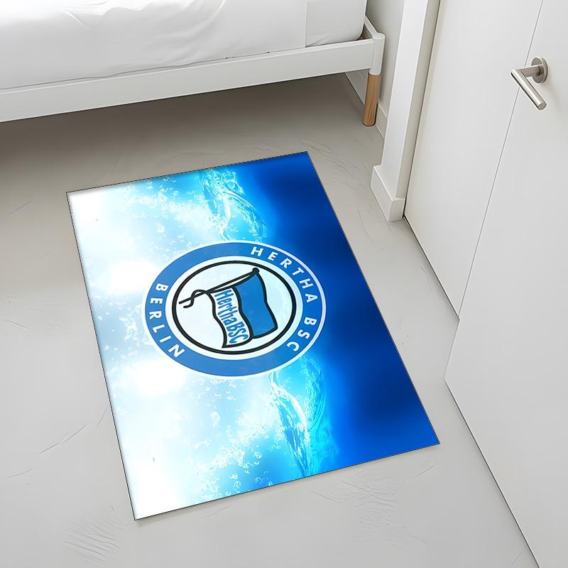 Hertha Berliner Sport Club (14) Rug Suitable For Living Rooms Bedrooms Computer Rooms Dining Areas And Placement Under Tables And Chairs Also An Ideal