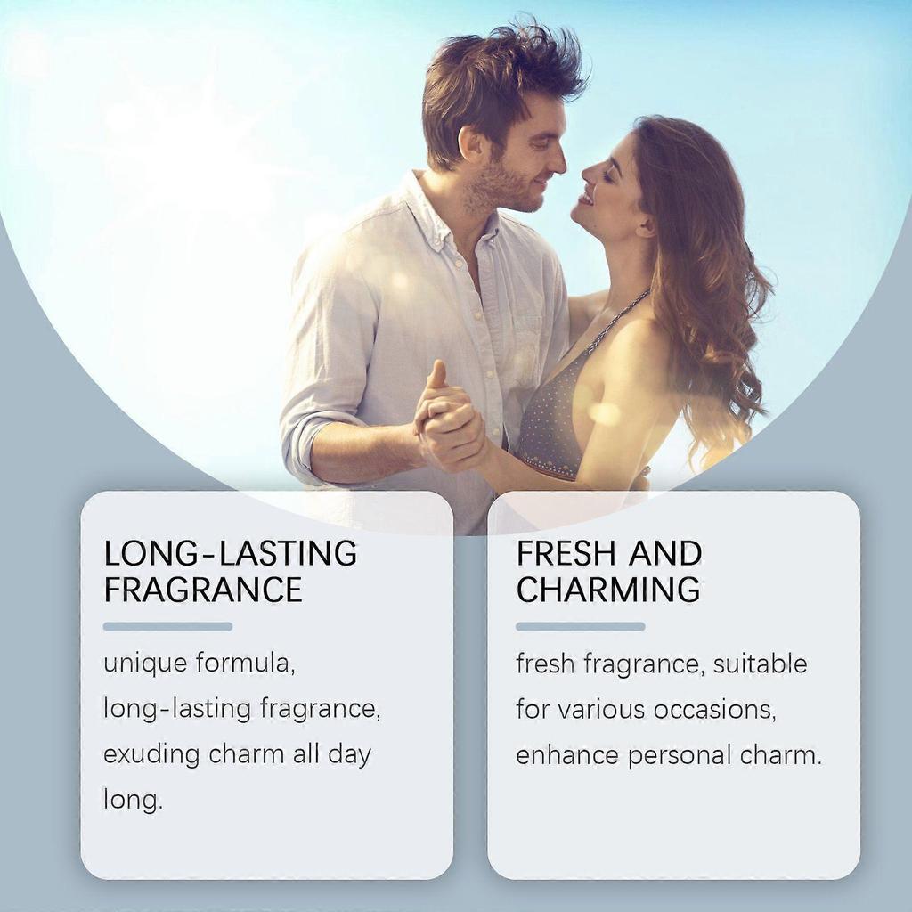 Men's Charm Perfume, Natural and Fresh, Long-lasting Fragrance, Release Men's Charm and Temperament, Dating Atmosphere Perfume