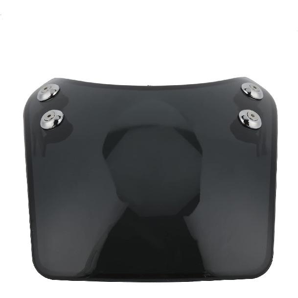 Motorbike Wind Deflector,Retro Motorcycle Windshield PC Wind Deflector Universal for 5-7in Headlight Motorbike Part