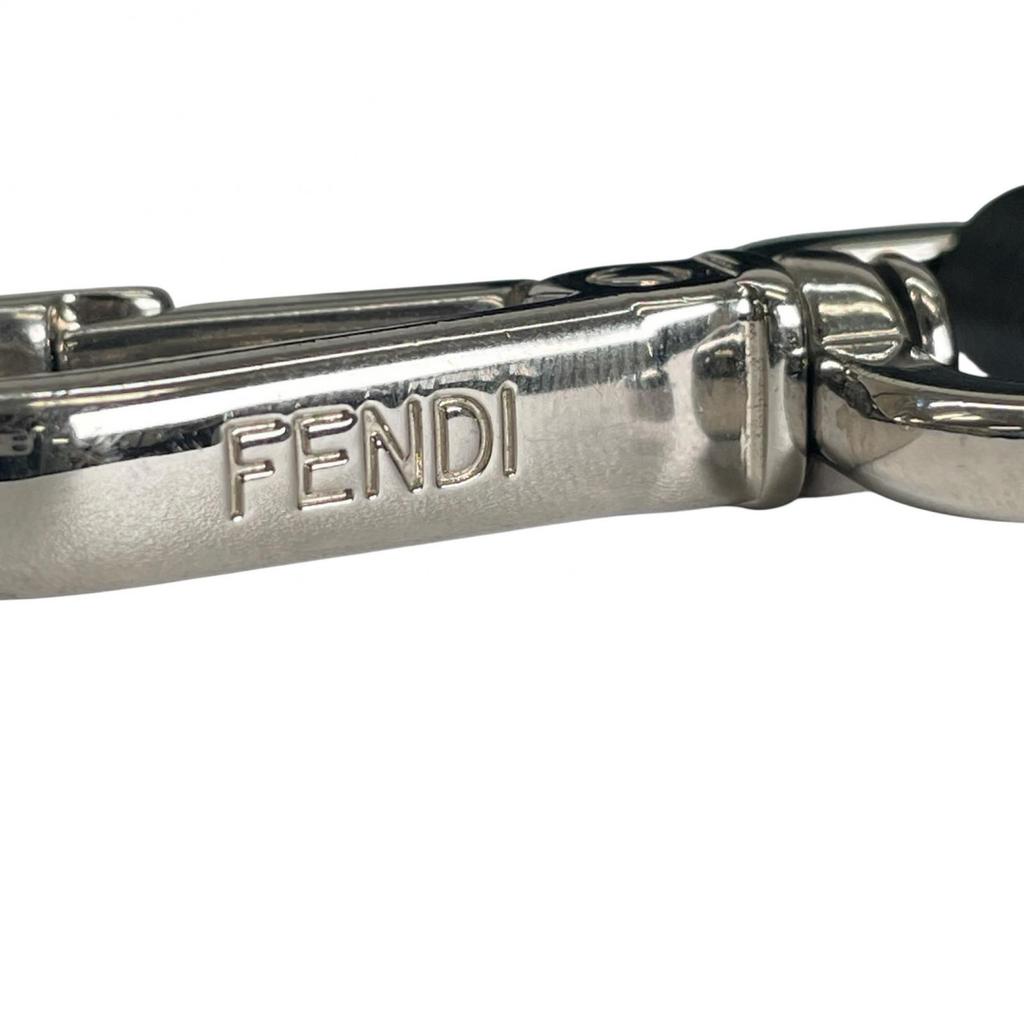 Fendi Diagonal Camera Case 7M0286 Shoulder Bag Black Mens Used