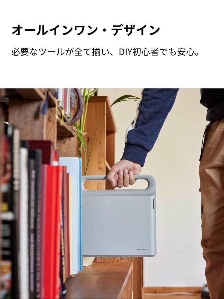 HOTO 12V Brushless Drill Driver Tool Kit with Maximum HD LED 4 Drill Bits for Metal and Magnetic 10 S2 Alloy Steel Nail Hammer with Rubber Long Nose