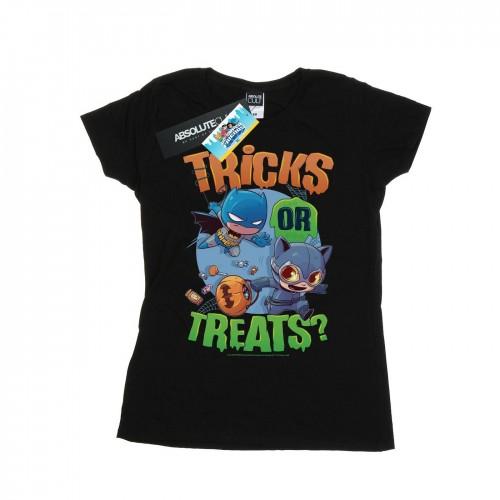 

DC Comics Womens/Ladies Super Friends Tricks Or Treats Cotton T-Shirt XXL білий
