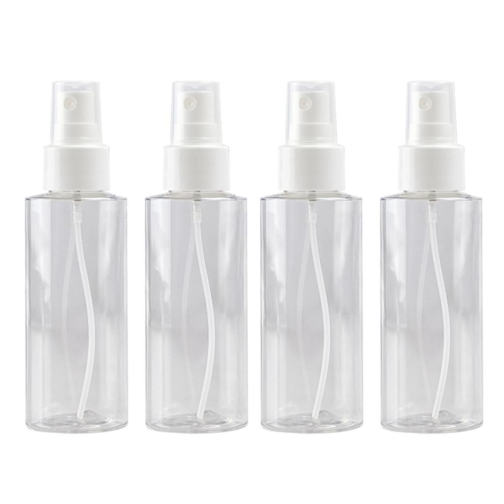 100ml Travel Spray Bottles Fine Mist Refillable Portable Clear Empty Spray Bottles for Perfume Toner