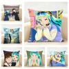 Urusei Yatsura Anime Game Cushion Cover Linen Minimalist Soft  for Sofa Bed Home Room Decor