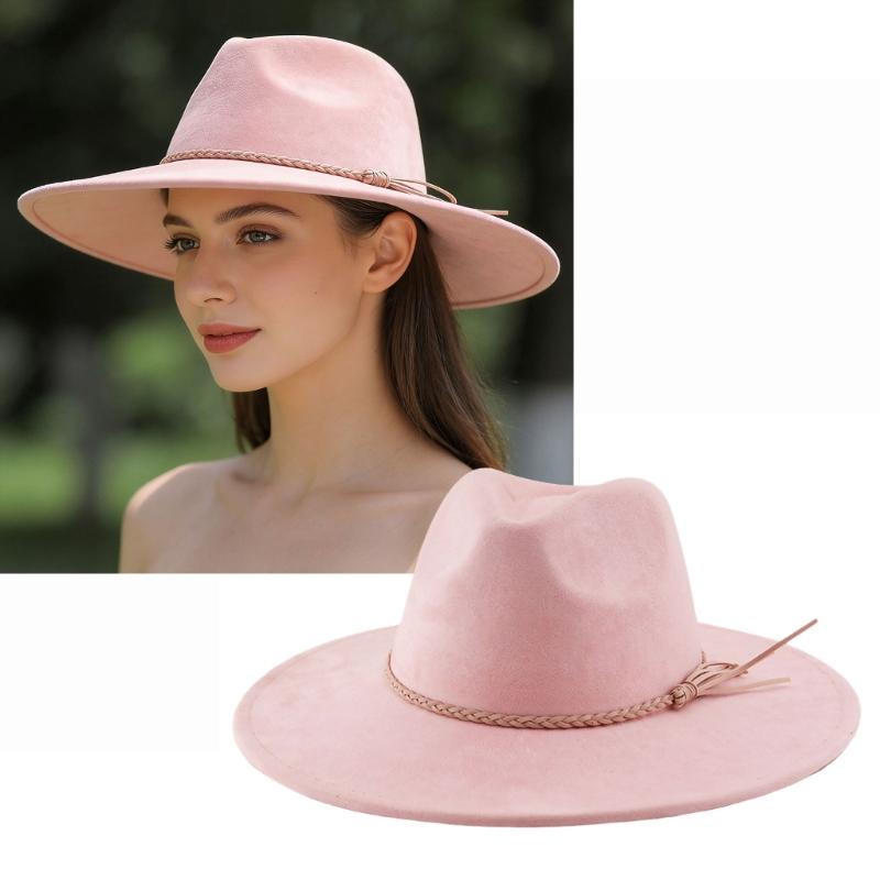 Klassische breite Krempe Herzförmige flache Derby-Kappe Herrenhut Mode Polyester Zylinder für Herren und Damen