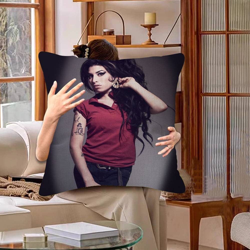 Beauty Woman Amy Cushion Cover Car Throw Pillow Case For Sofa Car Christmas Gift 40x40cm 45x45cm