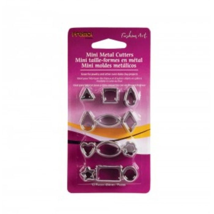 Emporte-pièce - Classique - Métal - Assortiment de 12 formes - Non compatible lave-vaisselle
