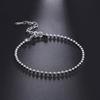 Stainless Steel Gold Chain Bracelet Heart Beaded Couple Bracelets Wrist Jewelry Gift for Women Men