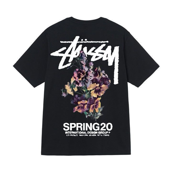 Three Standard New 2025 Men's and Women's Short-sleeved Summer Men's Loose 230g High-quality T-shirt