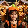 Feiertags-Kostüm-Haarreif Halloween 3D Kürbis-Haarreif für Kinder, Verkleidungs-Haarreifen Kinder-Haarreifen Band, Accessoire Thanksgiving-Fest Cosplay-Party
