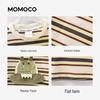 MOMOCO Boy's Fashion Striped Short Sleeve T-Shirt