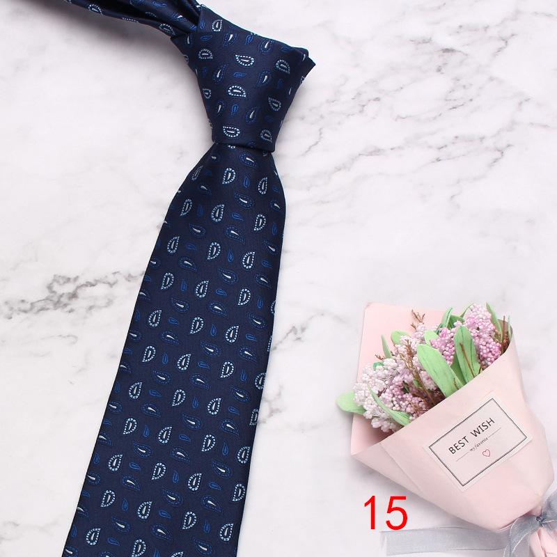 Rael Business Series Tie 8Cm Polyester Silk Business Suit Jacquard Tie Bulk Tie